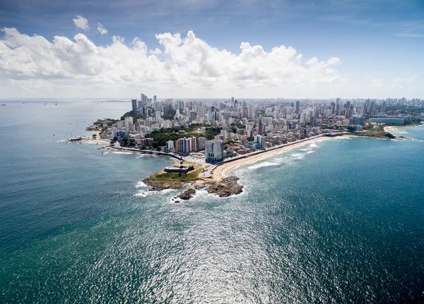 Salvador coast in Bahia