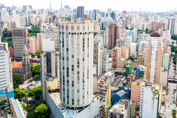 The Sao Paulo city in South America, Brazil