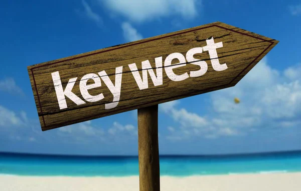 Key West wooden sign