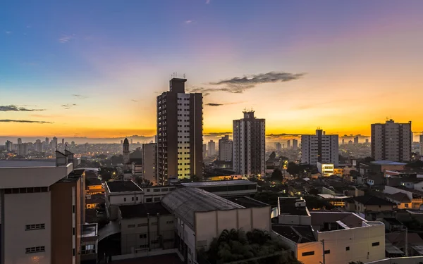 Sunset in Sao Paulo