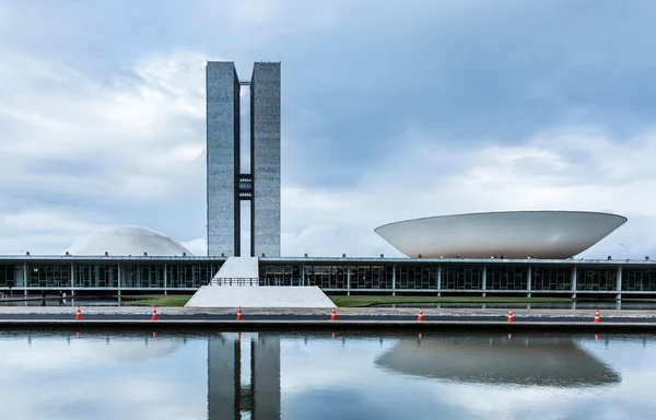 Brazilian National Congress in Brasilia, Brazil.