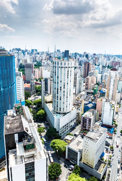 The Sao Paulo city in South America, Brazil