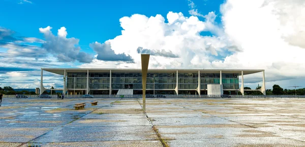 Square of the Three Powers in Brasilia, the capital of Brazil