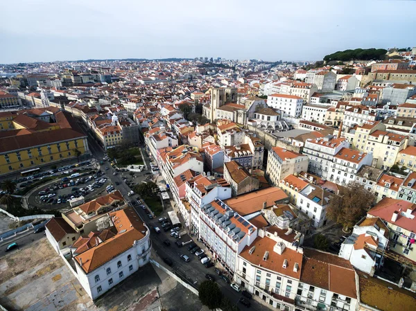 Alfama Colored Houses, Lisbon, Portugal