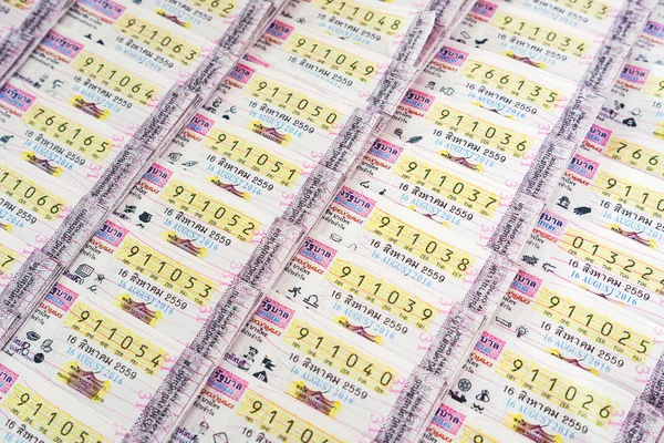 Thailand lottery ticket