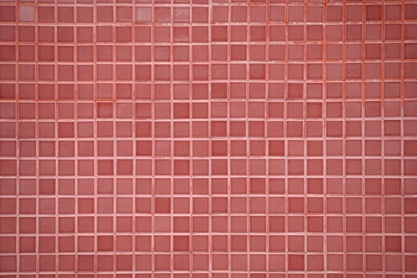 Pink tile wall
