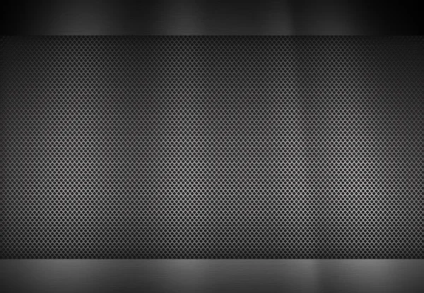 Metal brushed background, perforated metal surface