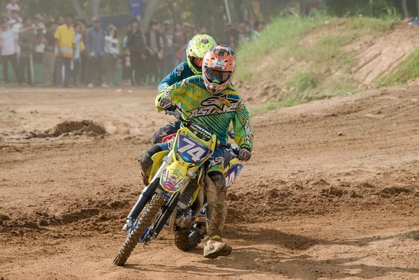 Motocross racing competition