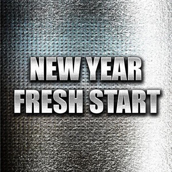 New year fresh start