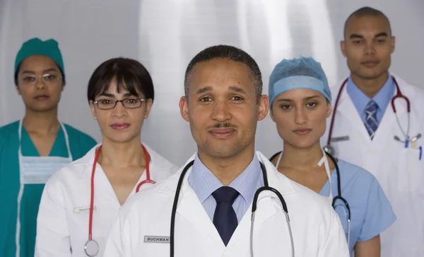 Multi-ethnic doctors