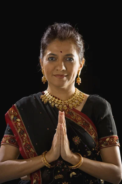 Indian woman in traditional dress