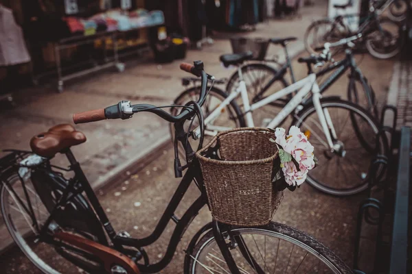 Vintage city bicycles