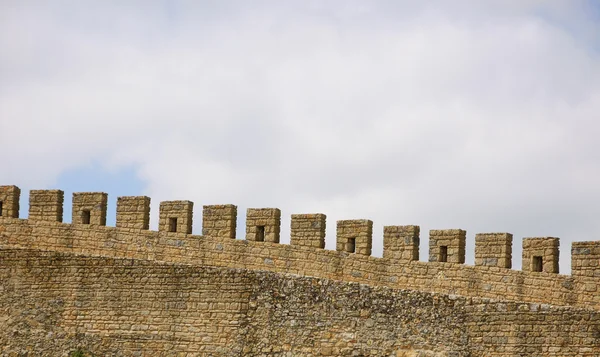 Medieval city wall. Obidos, Portugal.