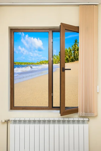 Ocean view window