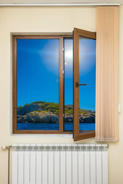 Ocean view window