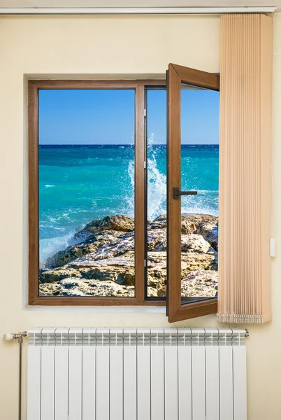 Ocean view window