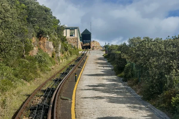 Funicular Flying dutchman railway at cape of good hope