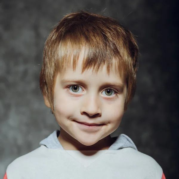 Portrait of a Boy 5 Years Old, Studio Shooting