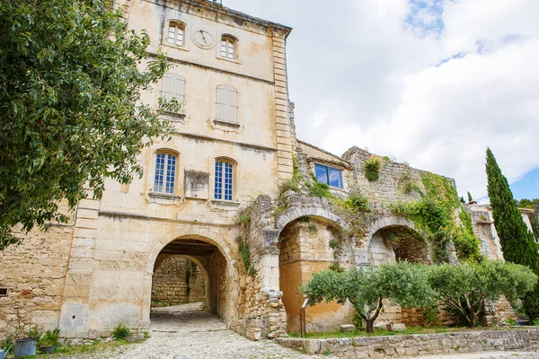 View on Provence village roof and landscape.