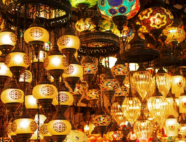 Lanterns on sale at Grand Bazaar in Istanbul