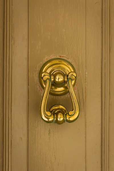 Knocker front door of the house Maltese