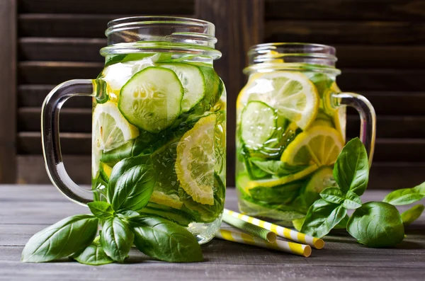 Transparent refreshing drink