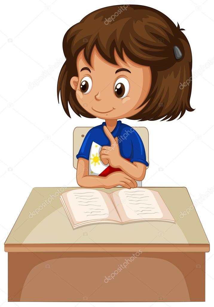 Resultado de imagen para niña sentada en silla dibujo