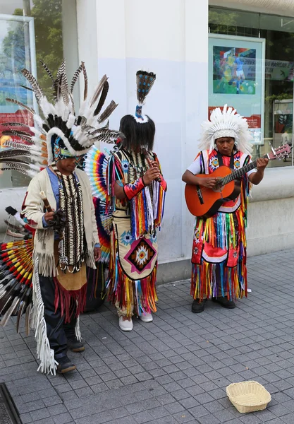 South American Musicians performing at Beyoglu street