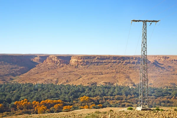 Utility pole in africa morocco energy and distribution pylon