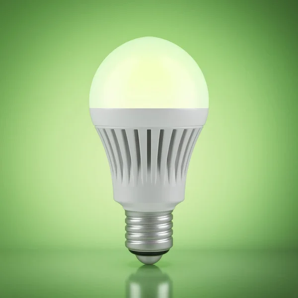 Multicolor LED bulb with wireless remote control