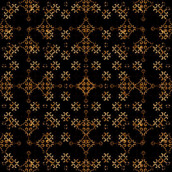 Arabesque Dark Background Pattern