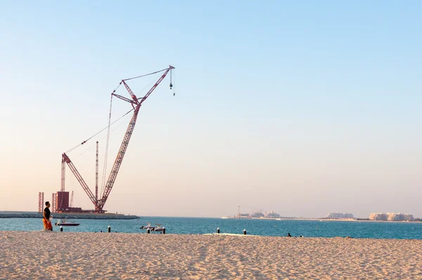 Dubai Eye Ferris wheel construction site