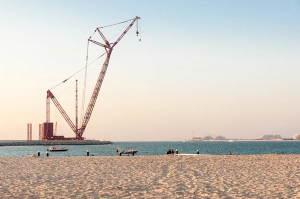 Construction site of Dubai eye