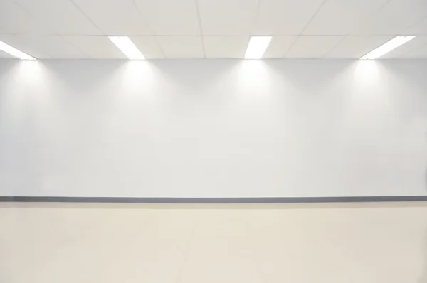 Photo white empty wall contemporary gallery. Modern open space