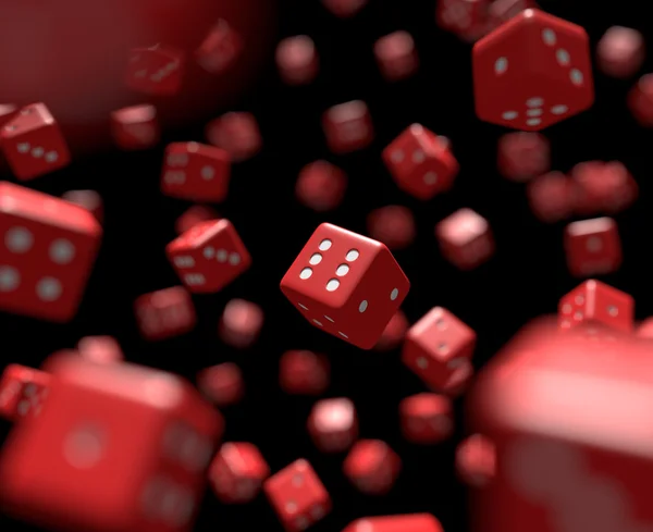 Reds dices falling