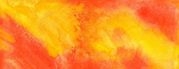 Orange and Yellow Abstract watercolor texture background. Hand paint texture, watercolor textured backdrop.