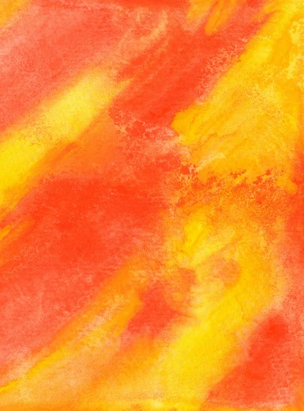 Orange and Yellow Abstract watercolor texture background. Hand paint texture, watercolor textured backdrop.