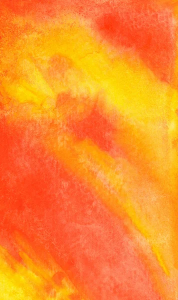 Orange and Yellow Abstract watercolor texture background. Hand paint texture, watercolor textured backdrop.