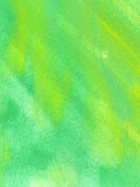 Green watercolor texture background. Hand paint texture, watercolor textured backdrop.