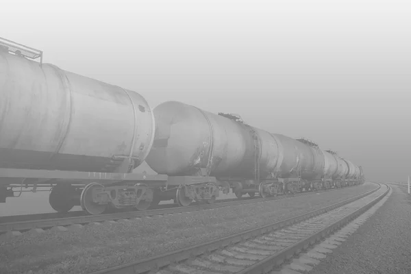 Rail transportation of oil products.