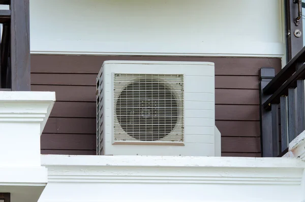 Air conditioners outside