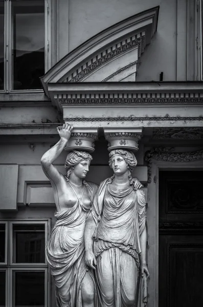 Caryatids in a Viennese Gate