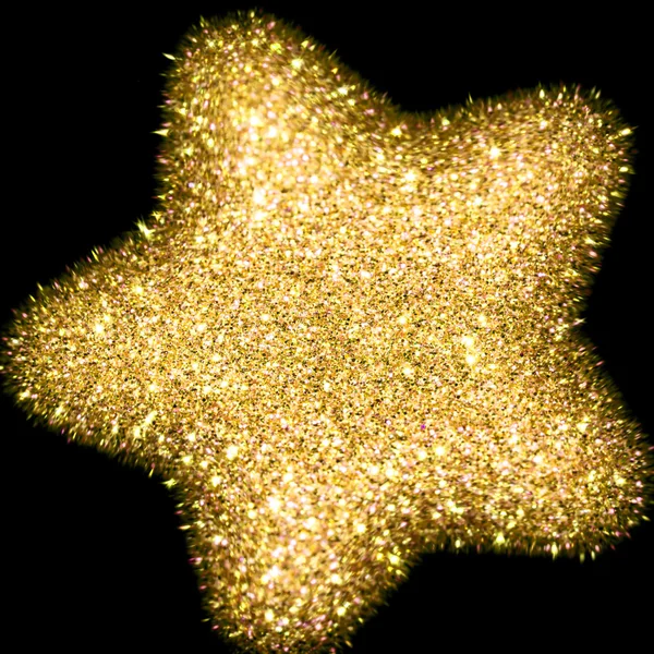 Festive Christmas background with stars. Abstract twinkled brigh