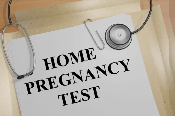 Home Pregnancy Test medical concept