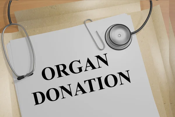 Organ Donation medical concept
