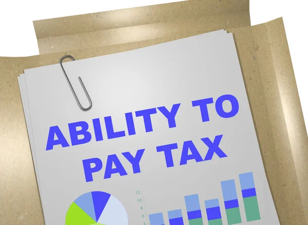 Ability to Pay Tax concept