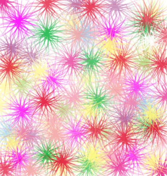 Felt tip pen colorful scribbles abstract pattern