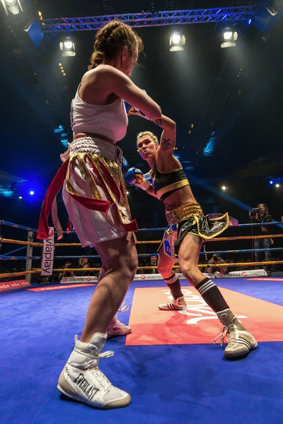 WBC Title boxing match between Mikaela Lauren (SWE) and Ivana Ha