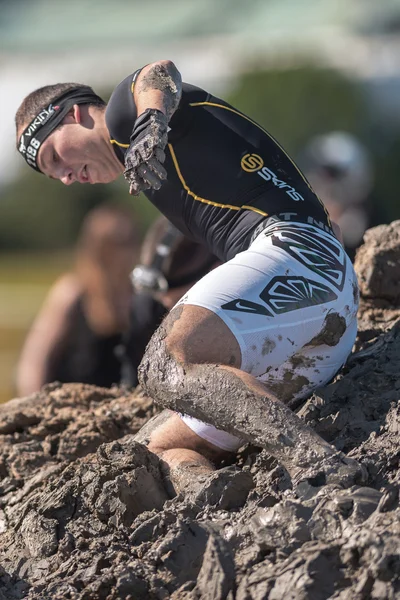 Shoes stuck at the Mud Charge by Backstrom at the Tough Viking e