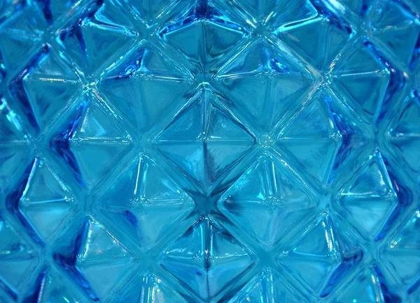 Blue glass texture background